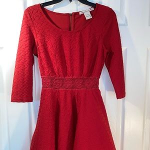 Red Skater Dress